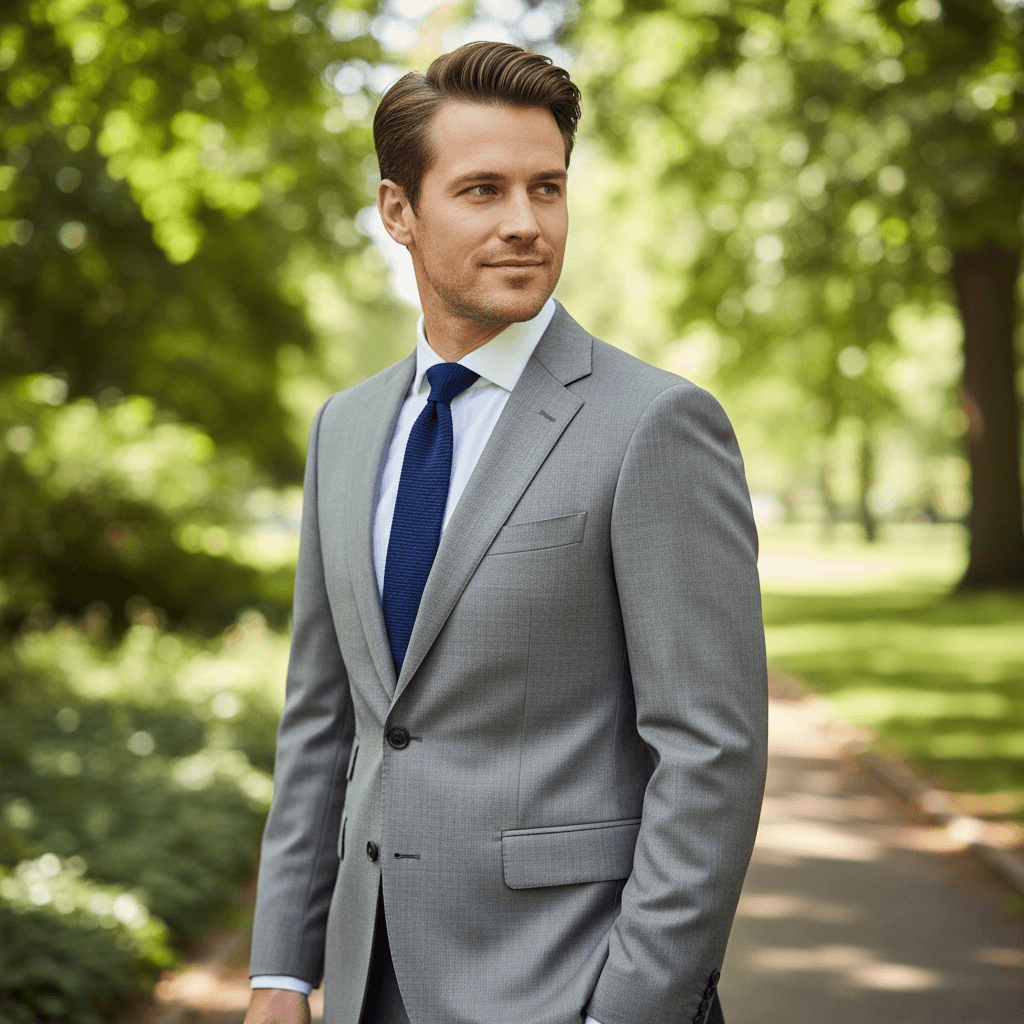 Rich Espresso Brown Two-Piece Suit