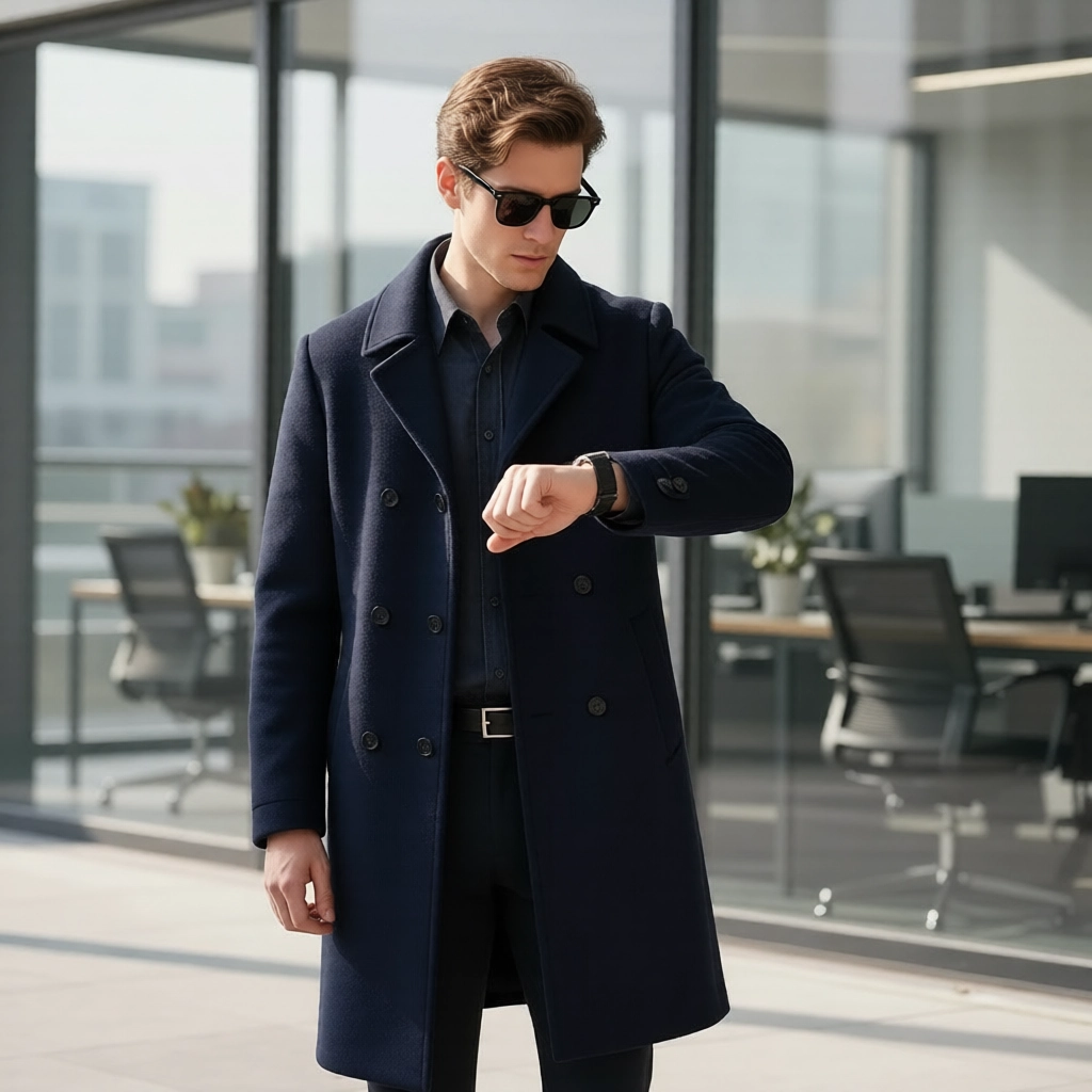 The Mayfair Double-Breasted Overcoat