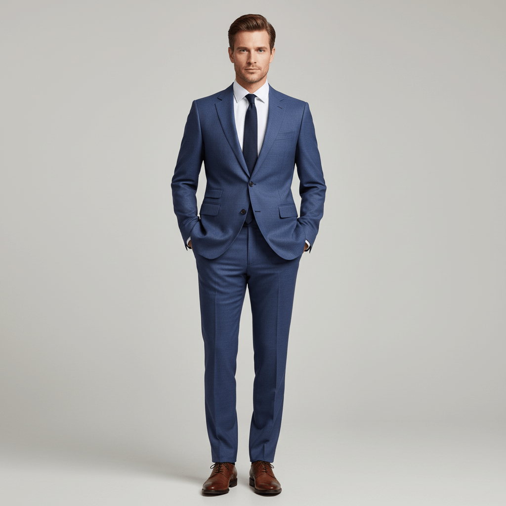 The Watch Navy Two Piece Suit