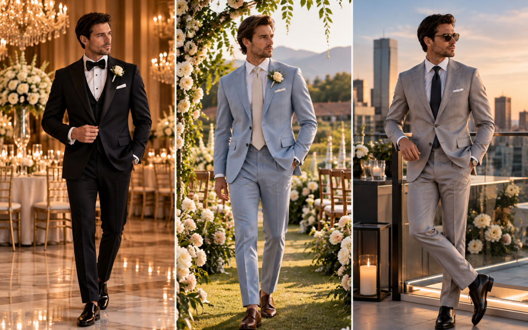 Custom Wedding Suit Guide: Why Your Wedding Suit Should Be Designed Backwards